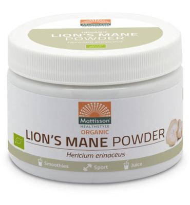 Mattisson HealthStyle Lion's Mane Poeder Mattisson HealthStyle Lion's Mane Poeder