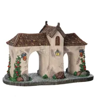Kerstfiguur poort van Doornroosje 22x13x14 cm Luville - Luville - thumbnail