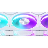 Phanteks D30 PWM Regular Airflow D-RGB PC-ventilator Wit (b x h x d) 120 x 120 x 30 mm - thumbnail