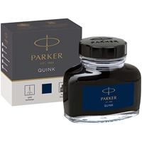 Vulpeninkt Parker Quink blauw/zwart permanent 57ml - thumbnail