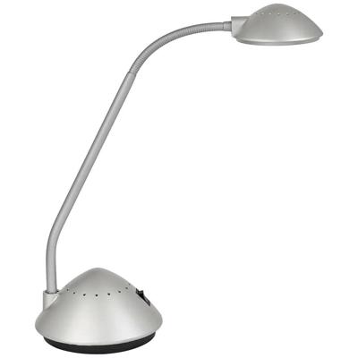 MAULarc bureaulamp, LED, op voet, zilver MAULarc bureaulamp, LED, op voet, zilver