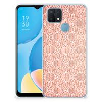 OPPO A15 | TPU bumper | Pattern Orange - thumbnail