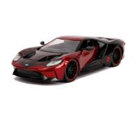 Jada Toys Jada marvel miles morales spiderman met 2017 ford gt auto 1:24 - thumbnail
