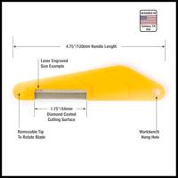 MusicNomad MN668 set met 6 vijlen topkam elektrische gitaar - light - thumbnail