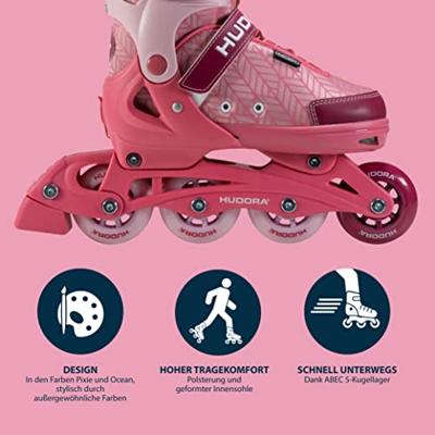Hudora inline skeelers mia 2.0 pixie, maat 29-32
