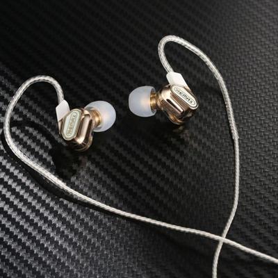 REMAX Multi-function Dual Moving Coil 3.5mm In-Ear Wired Music Earphone with Wire Control & MIC For iPad Laptop iPhone Samsung HTC Huawei Xiaom