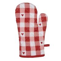 Clayre & Eef Ovenwant hart 18x30cm - thumbnail