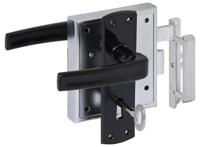 Poortslot verzinkt met beslag - thumbnail