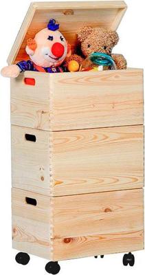Houten Combi Opbergbox 30x40 cm Houten Combi Opbergbox 30x40 cm