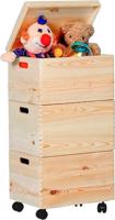 Houten Combi Opbergbox 30x40 cm - thumbnail