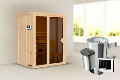 Karibu | Irava 1 Sauna | Kachel 3,6 kW Externe Bediening