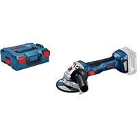 Bosch Blauw GWS 18V-7 Professional 18V Accu Haakse slijpmachine Solo in L-boxx | Zonder accu&apos;s en lader - 06019H9002 - thumbnail