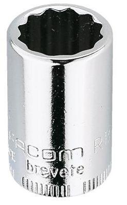 Facom doppen 1/4' 12 kant 1/4 - RB.1/4 Facom doppen 1/4' 12 kant 1/4 - RB.1/4