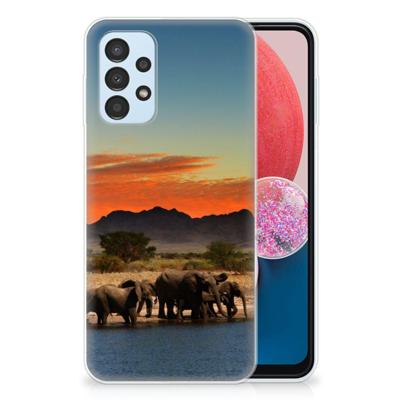 Samsung Galaxy A13 4G | TPU Hoesje | Olifanten