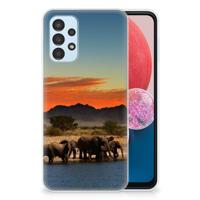 Samsung Galaxy A13 4G | TPU Hoesje | Olifanten - thumbnail