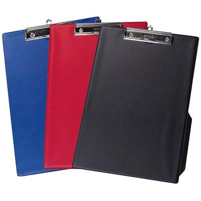 Q-CONNECT klemplaat, PP, ft A4, zwart