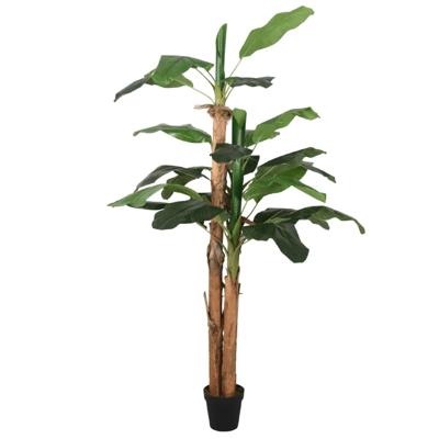 Kunstplant bananenboom 19 bladeren 180 cm groen Kunstplant bananenboom 19 bladeren 180 cm groen
