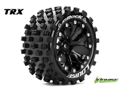 Louise ST-ROCK Soft banden op 2.8" Velgen Zwart - 0" Offset - Hex 12mm Louise ST-ROCK Soft banden op 2.8" Velgen Zwart - 0" Offset - Hex 12mm