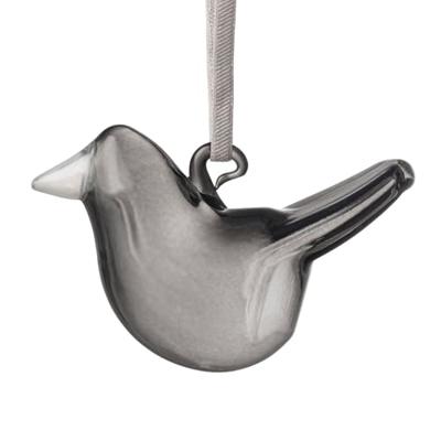 Iittala Glazen Mini vogel set grijs 3 stuks Iittala Glazen Mini vogel set grijs 3 stuks