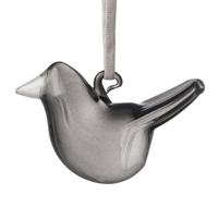 Iittala Glazen Mini vogel set grijs 3 stuks - thumbnail