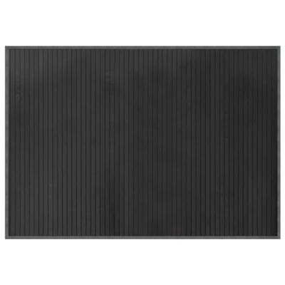 VidaXL Vloerkleed rechthoekig 70x100 cm bamboe grijs VidaXL Vloerkleed rechthoekig 70x100 cm bamboe grijs