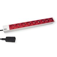 Bachmann 333.936 Stekkerdoos 19 inch Grijs, Rood Apparaatstekker C13/C14 1 stuk(s) - thumbnail