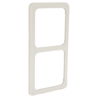 Peha Standard Afdekraam | Inbouw | 2-voudig | Crème - 66.010.22 - thumbnail