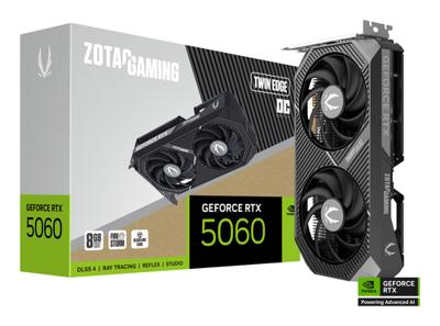 Zotac GAMING GeForce RTX 5060 Twin Edge OC NVIDIA 8 GB GDDR7 - thumbnail