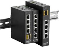D-LINK DIS-100G-5W 5-poorts Unmanaged Industrie Switch met 5 x 10/100/1000BaseTX poorten - thumbnail