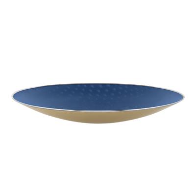 Alessi Cohncave Schaal ø 49 cm blauw/ivoor