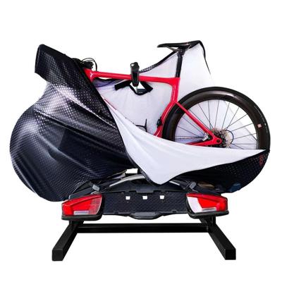 Velosock bike cover for racing bike carrier