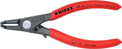 Knipex 48 41 J11 Precisie-borgveertang Geschikt voor borgringen Binnenringen 12-25 mm Puntvorm 90° haaks