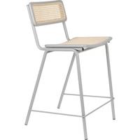 Zuiver Jort barkruk H65 grey/natural - thumbnail