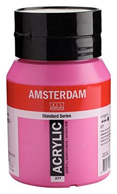 Royal Talens Amsterdam Acrylverf 500 ml - Permanentrood Violet Licht 577