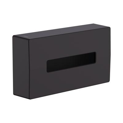 Box Voor Make-Up Doekjes HansGrohe AddStoris Mat Zwart Box Voor Make-Up Doekjes HansGrohe AddStoris Mat Zwart