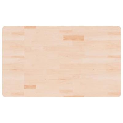 VidaXL Wastafelblad 100x60x1,5 cm onbehandeld massief