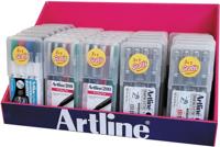 Artline hardcase display, met whiteboardmarkers, Artline 200 en Artline Drawing System - thumbnail