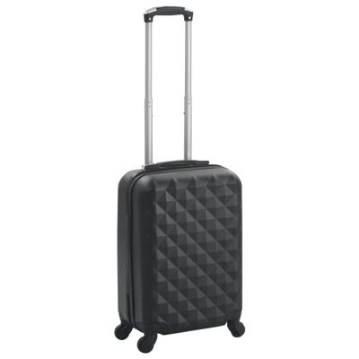 VidaXL Harde koffer abs zwart