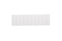 MAUL magneet Solid, rechthoek 54x19 mm, trekkracht 1 kg, doos van 10 stuks, wit - thumbnail