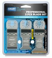 SMART blades UN PRO 3-stuks blad assortiment voor multitool - thumbnail