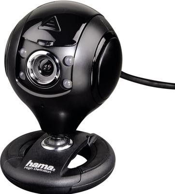 Hama HD webcam Spy Protect Webcam Zwart