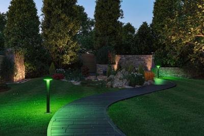 Paulmann Plate 94750 Verlichtingssysteem Plug&Shine Staande LED-tuinlamp LED 5 W RGBW Antraciet