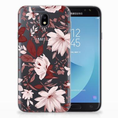 Hoesje maken Samsung Galaxy J7 2017 | J7 Pro Watercolor Flowers Hoesje maken Samsung Galaxy J7 2017 | J7 Pro Watercolor Flowers