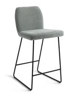 Jesper Home Ikata barkruk H65 Breezy Blue slide black - thumbnail