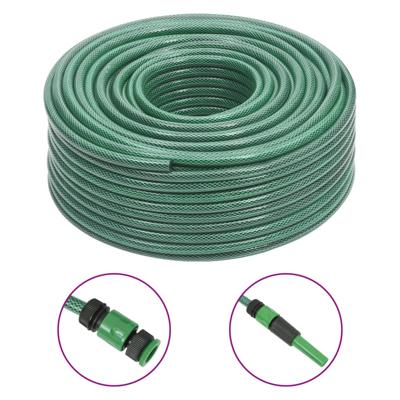 Tuinslang met koppelingsset 0,5'' 100 m PVC groen