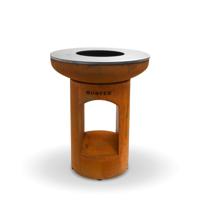 Bonfeu BonBiza Open vuurschaal BBQ - Corten - thumbnail