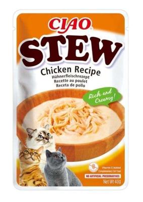 INABA Ciao Stew Chicken - Kattensnoepje - 40g