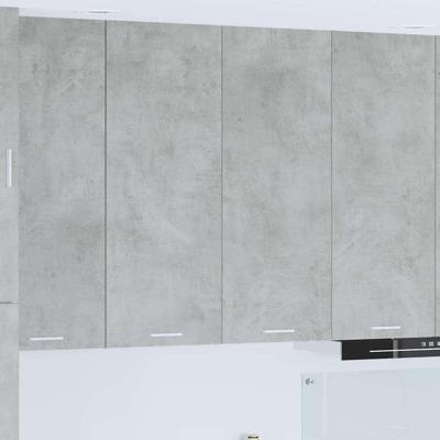 Hangkast Riga Beton Grijs 80 x 31 x 100 cm Bewerkt hout Hangkast Riga Beton Grijs 80 x 31 x 100 cm Bewerkt hout