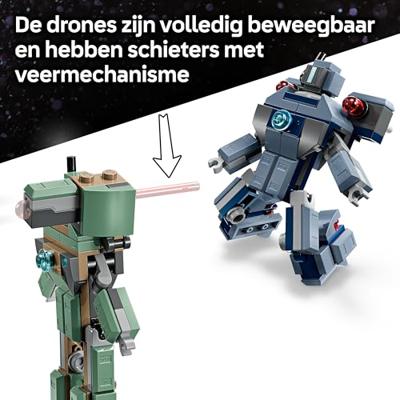 LEGO® MARVEL SUPER HEROES 76320 Iron Man & War machine VS hamer drones
