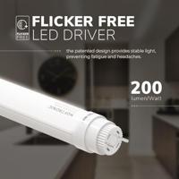 LED TL Buis 120cm - T8 G13 Fitting - 12/18 Watt 3600 lumen (200lm/W) - 4000K neutraal wit - Flikkervrij - Vervangt 150 Watt (150W/840) - Incl. Starter - thumbnail